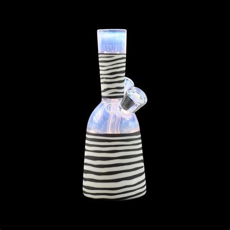 Matt Robertson Zoo Tube Zebra Stripe Glassworks710