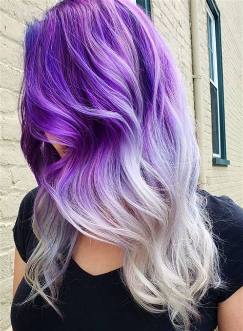 20 Alluring Purple Hair Color And Hairstyle Design Ideas For Any Season Page 7 Of 20 Fashionsum