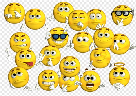 3d Smiley 3d Emoticon Png Pngwing