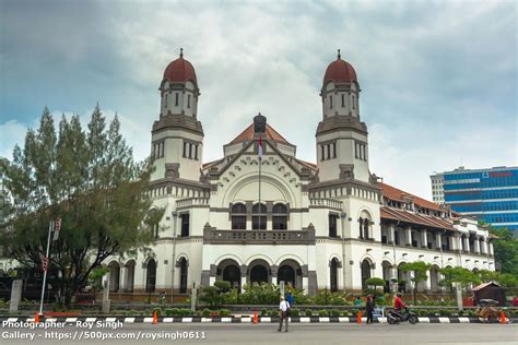 Lawang Sewu Thousand Doors Is A Landmark In Semarang Central Java