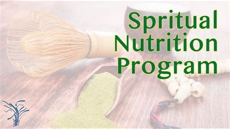 Put Some Spirit In Your Nutrition Join Us With Love Gabriel Cousens
