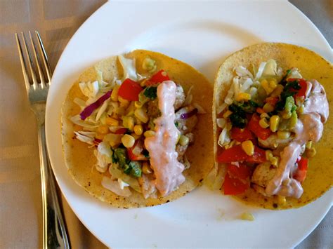 Mango relish for fish tacos. How To: Quickie Meal - Fish Tacos with Roasted Corn Relish ...
