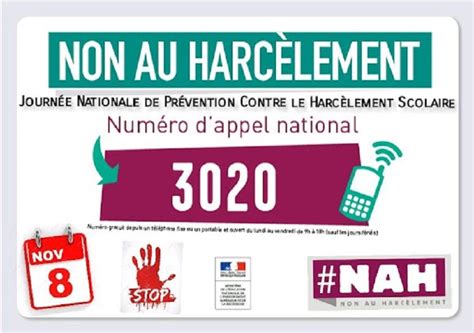 Jeudi Novembre Journ E Nationale De Lutte Contre Le Harc Lement