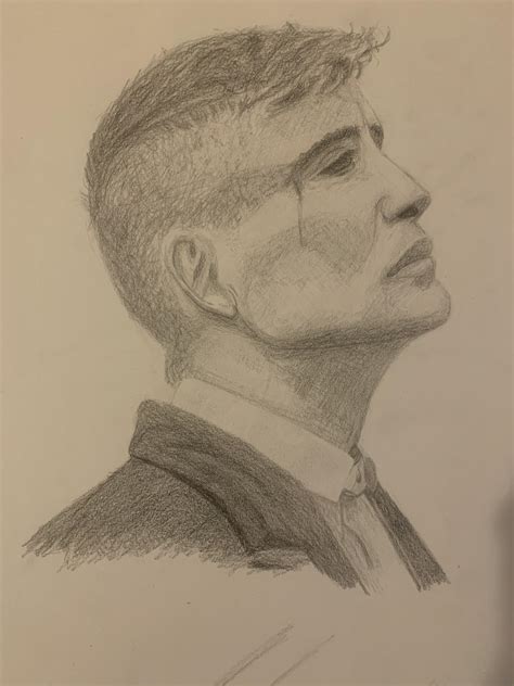 My Drawing Of Tommy Shelby Peakyblinders