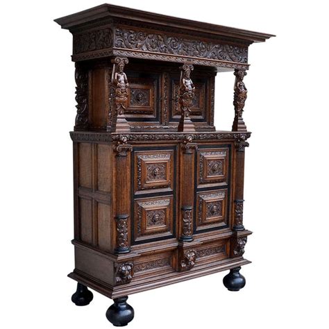 Rare Authentic Baroque Cabinet From Northern Germany Circa 1700 At 1stdibs