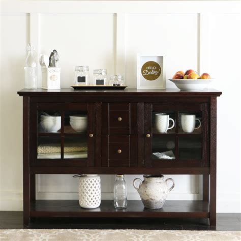 We have a range of ultra hd led smart tvs between 50 and 60 inches. Buffet 52 Inch TV Console Table - Espresso by Walker Edison