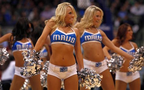 Wallpaper Women Shorts Basketball Cheerleaders Nba Dallas Mavericks Girl Sexy