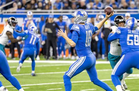 Lions Quarterback Jared Goff Cant Be Dismissed As A Fantasy Starter In