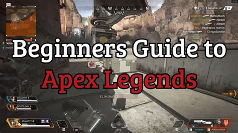 Beginners Guide To Apex Legends Youtube