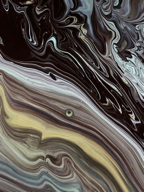 Black Abstract Painting · Free Stock Photo