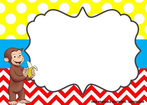 Maybe you would like to learn more about one of these? FREE Curious George the Monkey Invitation Templates ...