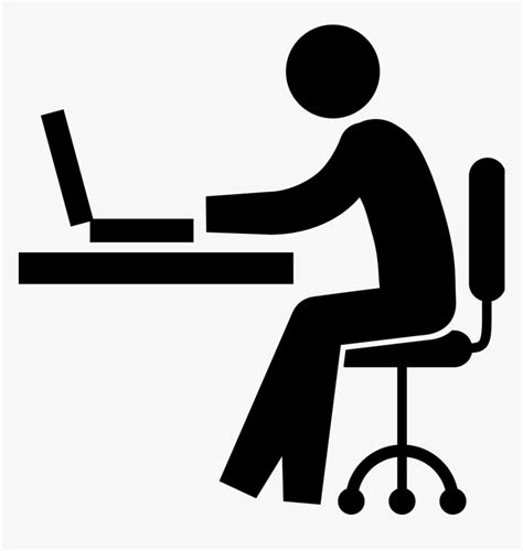Work Icon Png Stick Figure Doing Work Transparent Png Transparent