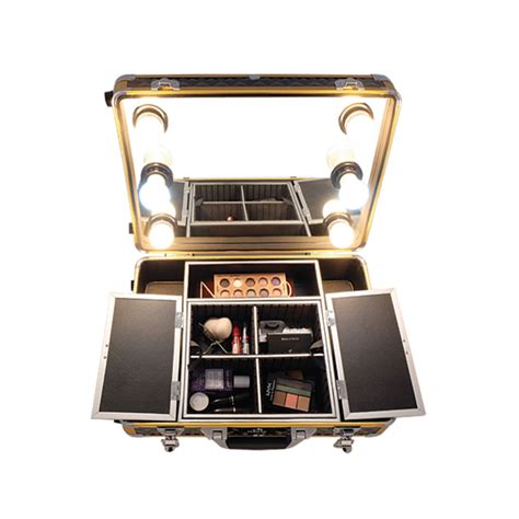 Make Up Make Up Cases And Organizers Lighted Makeup Case