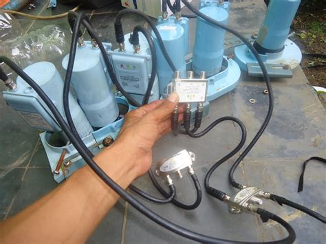 Cara pasang 2 lnb pada parabola 6 feet. Parabola Lover: CARA MEMASANG 6 LNB DISH 6 FEET