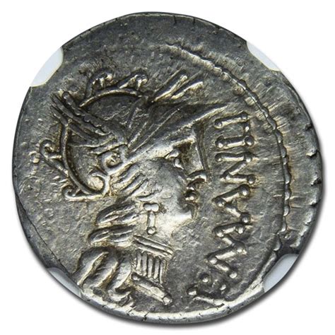 Buy Roman Republic Silver Denarius Sulla (82 BC) AU NGC | APMEX