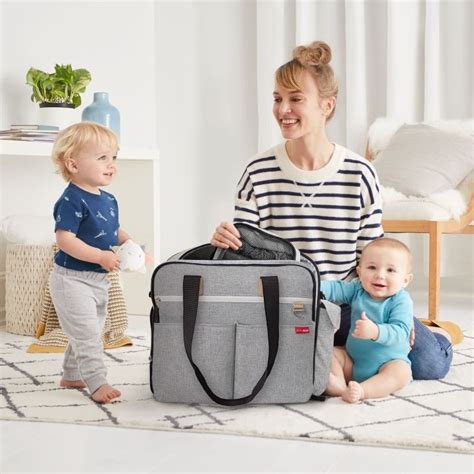 Skip Hop Torba Duo Signature Weekender Grey Melange