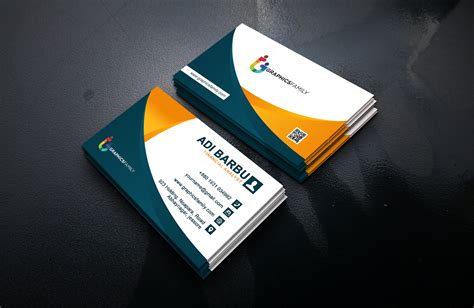 Clean, modern and fully editable business card is belongs photoshop psd, illustrator ai, eps and pdf version. Financial Analyst Business Card Design Template psd