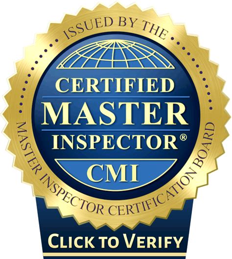 Use The Power Of Your Certified Master Inspector® Professional Designation To Boost Your