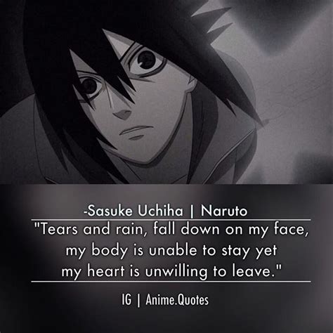 Sasuke Uchiha Quotes Naruto Quotes Anime Quotes Anime D Anime Life