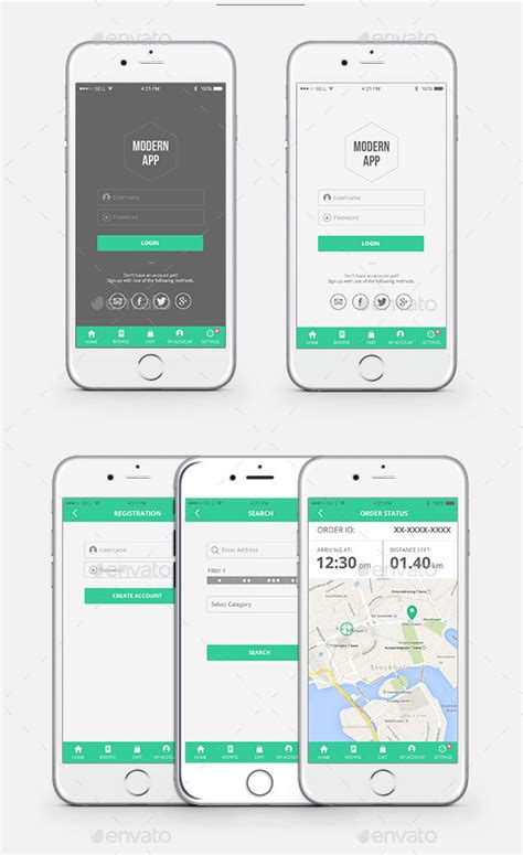 Each one is a complete mobile app ui design template, with a complete set of assets for every part of your app's user interface. 40 Awesome Mobile App UI PSD Templates | Web & Graphic ...