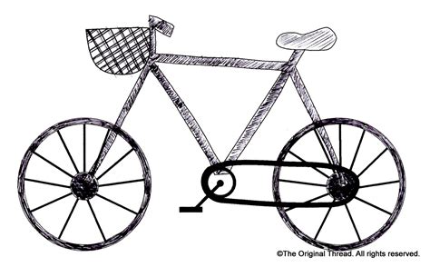 How To Draw A Bike For Kids Free Download On Clipartmag