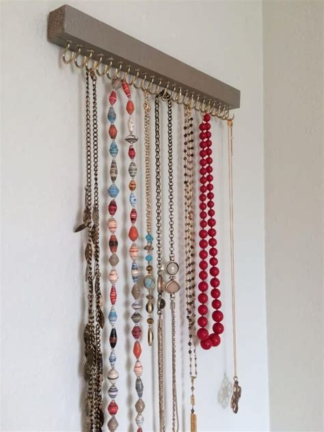 Sep 08, 2020 · macrame is a retro craft that involves knotting cording into beautiful and functional patterns. 15 Amazing DIY Jewelry Holder Ideas to Try﻿ - EnthusiastHome