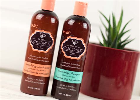 Shampoo, hair color, conditioner, brush, dry shampoo, giovanni. Monoi Oil Benefits for Hair & Scalp + HASK Monoi Oil Review