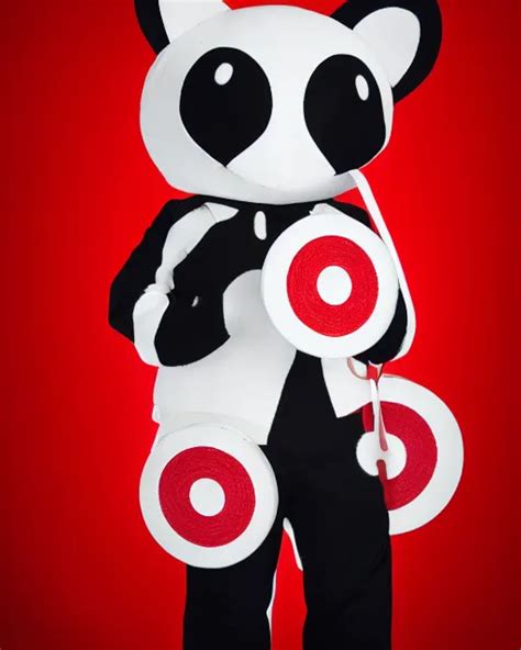 Target Mascot Bullseye In Front Of Target Logo Stable Diffusion Openart