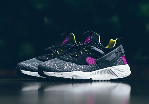 Nike Air Huarache Utility Safari Medium Berry Sneaker Bar Detroit