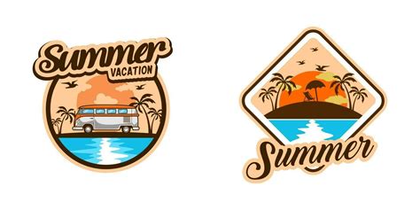 Summer Vacation Logo 3406488 Vector Art At Vecteezy
