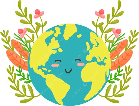Feliz Día Internacional De La Madre Tierra Con Ilustración De Flores