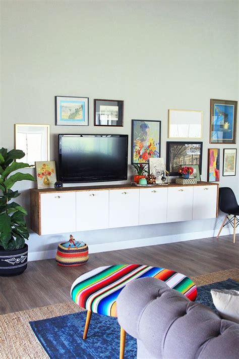 The bookcases i purchased are technically no longer available at ikea but honestly, i think they just renamed them. DIY Floating Credenza IKEA Hack - Juniper Home | Ikea ...