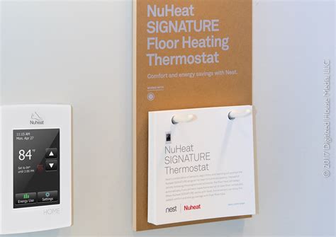 Radiant floor heat thermostat 120/240. Inside the Nest Connected Home at IBS 2017: Part 3 ...