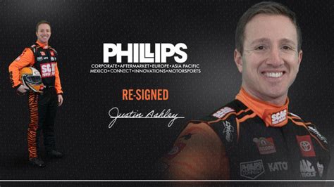 phillips extends partnership with scag racing s justin ashley for the 2024 racing season bvm