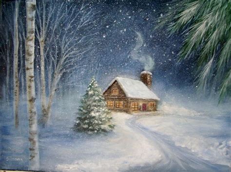 Best 25 Winter Painting Ideas On Pinterest Wine And