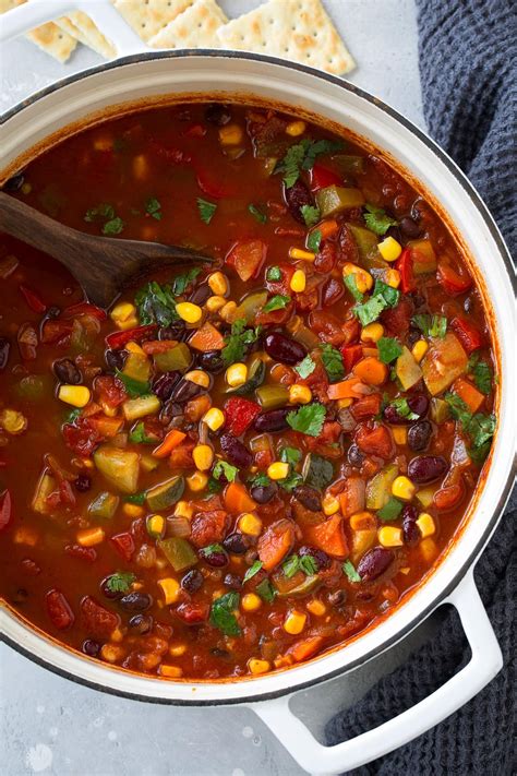 It's also a great way to stretch your steaming pot so you have leftovers the next day, since we all know it's a dish that's often. Vegetarian Chili (Healthy and Packed with Flavor ...
