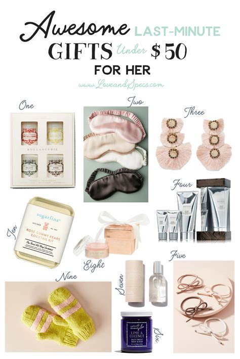 Follow the social media breadcrumbs. Awesome Last-Minute Gifts Under $50 for Her | Christmas ...