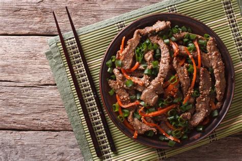 5.497 resep grill beef ala rumahan yang mudah dan enak dari komunitas memasak terbesar dunia! Busan Grill Bulgogi Beef Slices with Sesame and Carrot ...