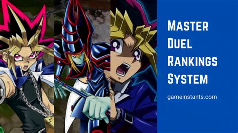 Master Duel Rankings System Explained Gameinstants