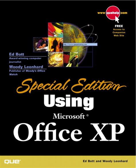 Special Edition Using Microsoft Office Xp Informit