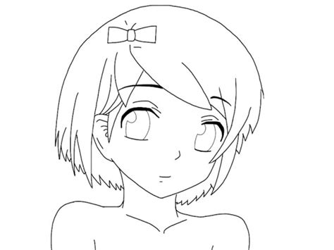 Easy Anime Girl Drawing At Getdrawings Free Download