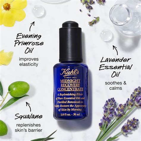Midnight Recovery Concentrate Facial Oil Kiehls Uk