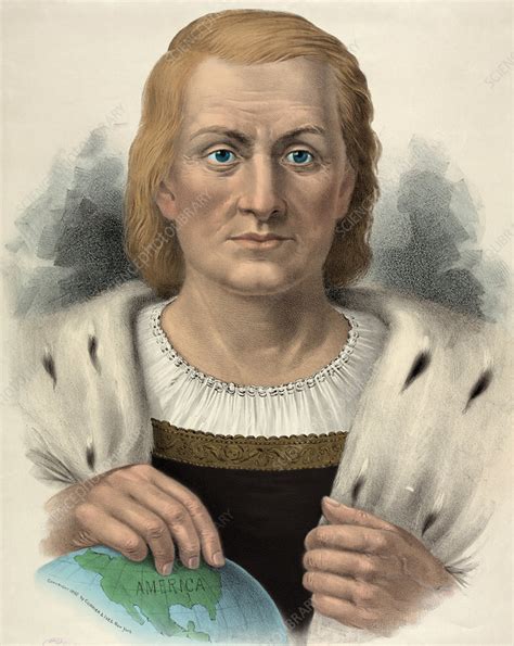 Christopher Columbus Italian Explorer Stock Image C0274247