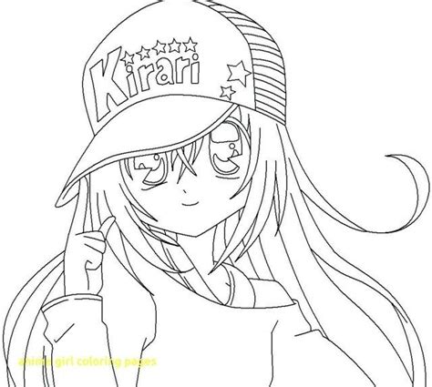 21 Elegant Picture Of Anime Coloring Pages