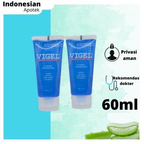 Jual Vigel Lubricant Massage Gel Pelumas Sex Original Produk Indonesiashopee Indonesia