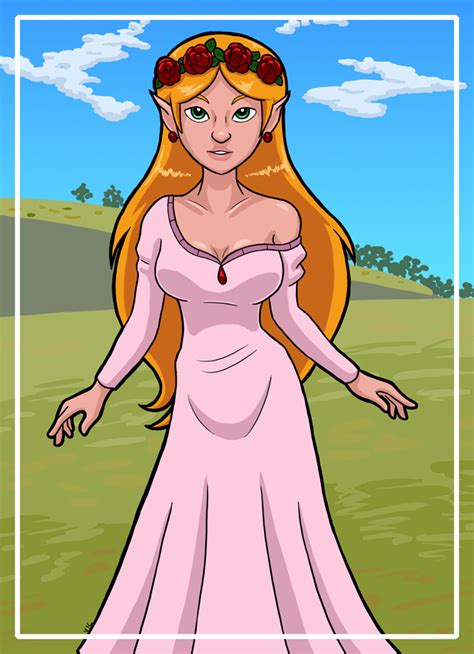 Princess Zelda Night Gown Animated Series By Vicsor S3 On Deviantart