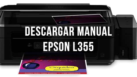 Print, scan, copy, set up, maintenance, customize. Descargar manual EPSON L355 pdf español - YouTube