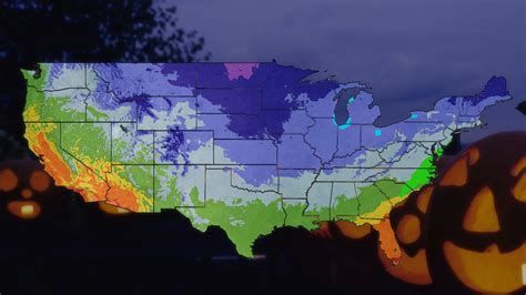 Halloween Trick Or Treat Weather Forecast