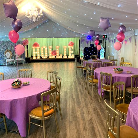 Birthday Party Venues Party Venue For Hire Chigwell Marquees