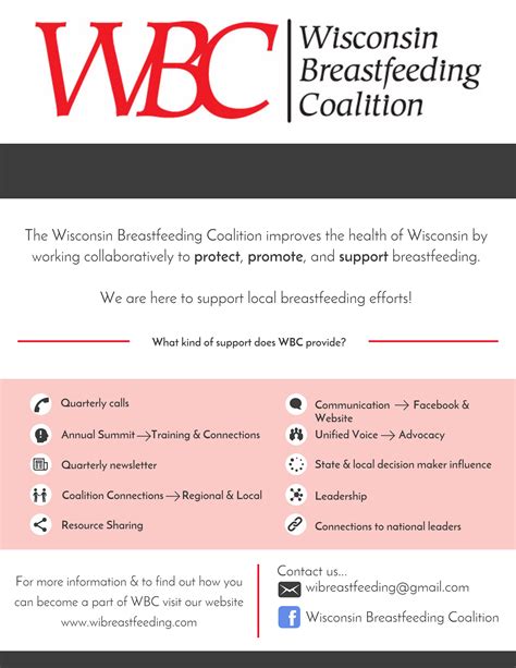 About Us Wisconsin Breastfeeding Coalition